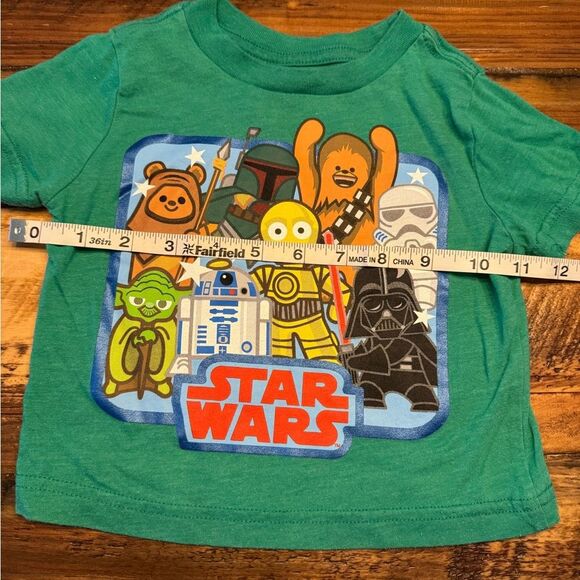Star Wars T-Shirt size 12m pre loved - Picture 4 of 5